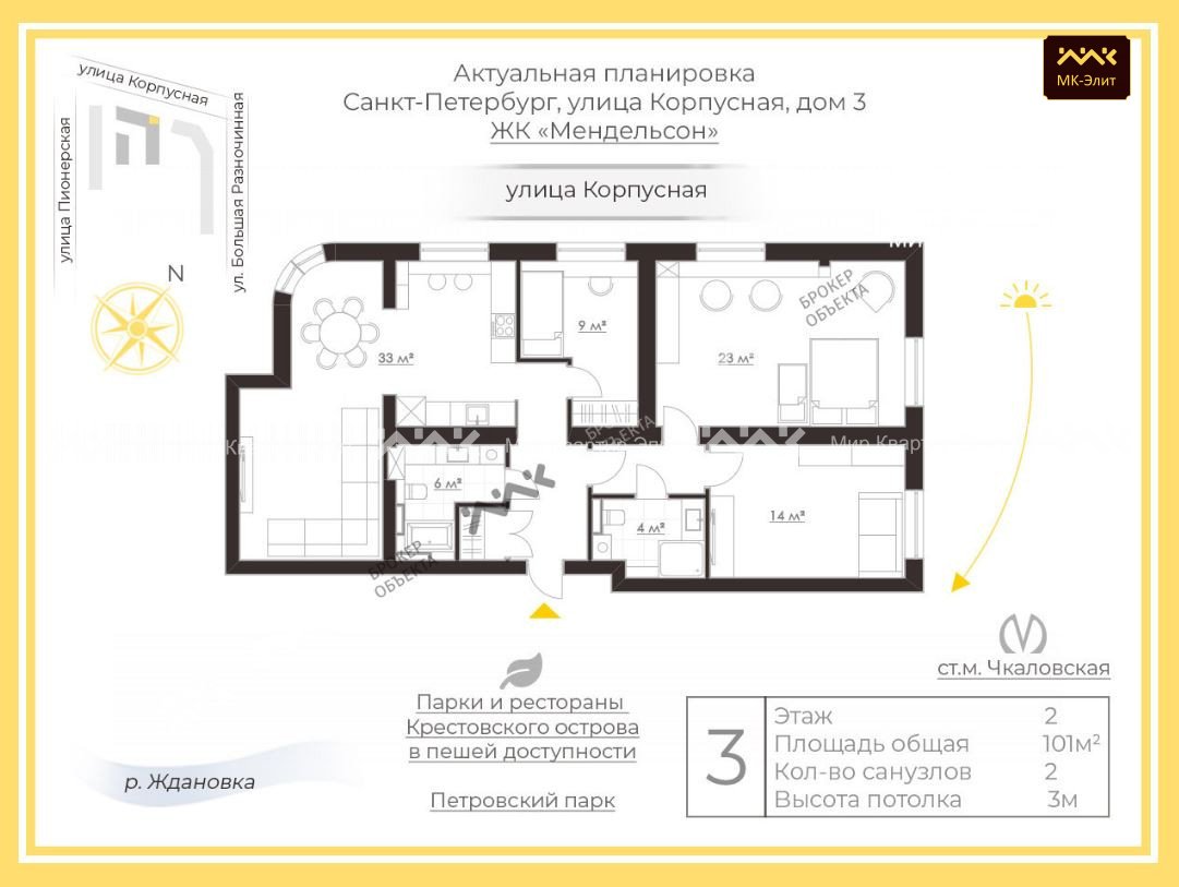 Корпусная ул., д.3