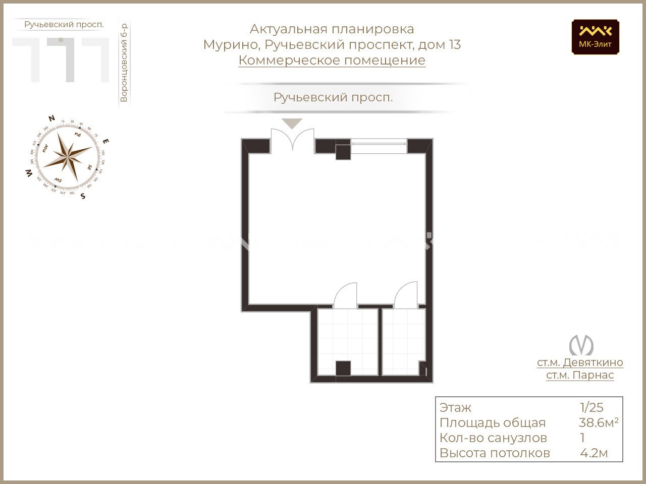 Ручьевский проспект проспект, д.13